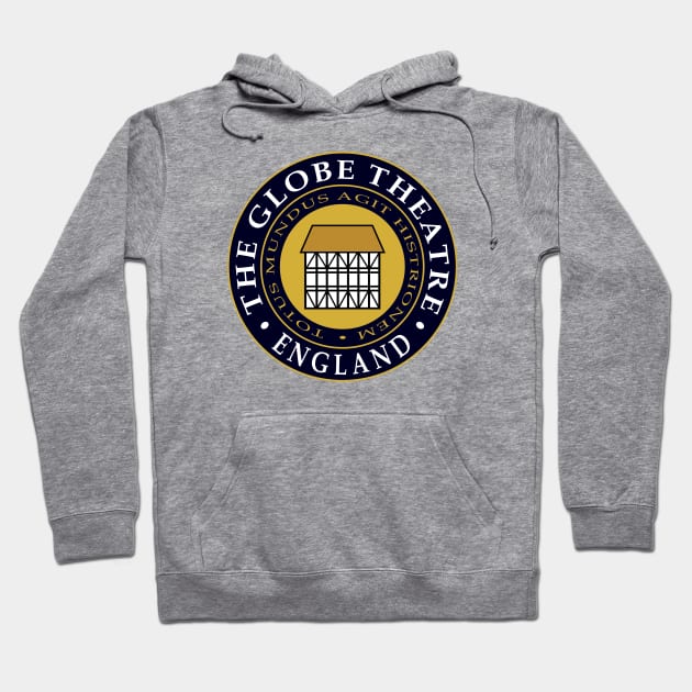 The Globe Theatre Hoodie by Lyvershop